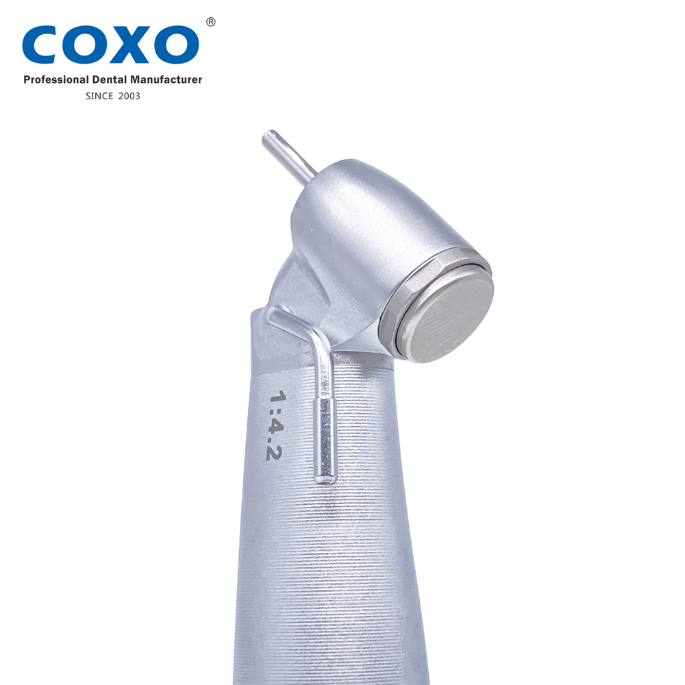 COXO YUSENDENT C7-3S Dental 1:4.2 Surgical 45°Contra Angle Fiber Optic Electric Handpiece