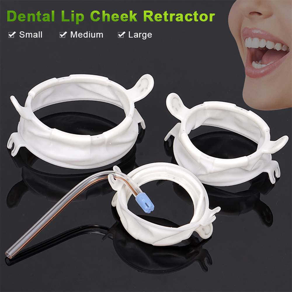 10pcs Dental Mouth Opener Disposable Cheek Retractor Rubber Dam Expanders