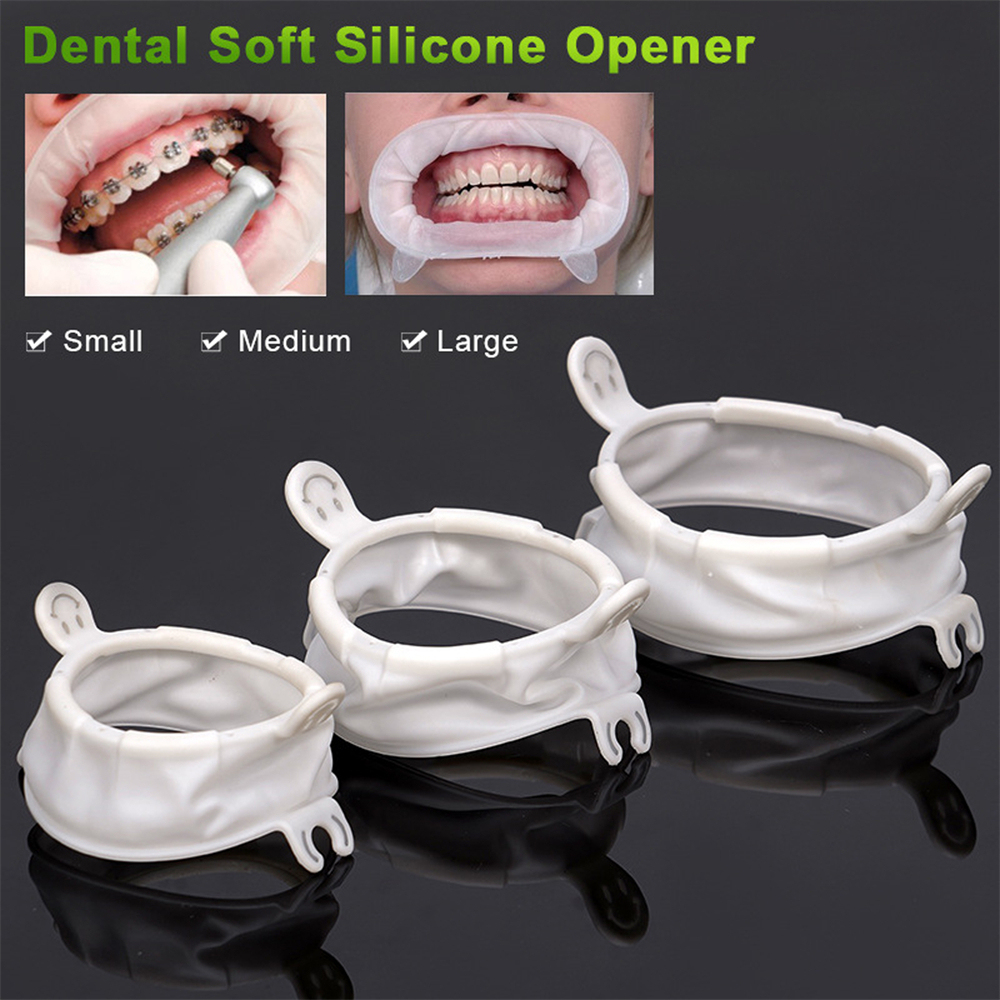 10pcs Dental Mouth Opener Disposable Cheek Retractor Rubber Dam Expanders