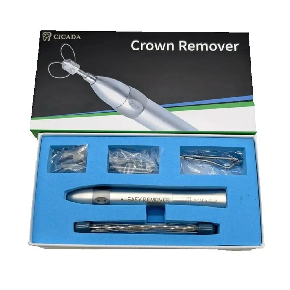 CICADA Dental Automatic Crown Remover Bridge Remover with 7 Pieces Tips