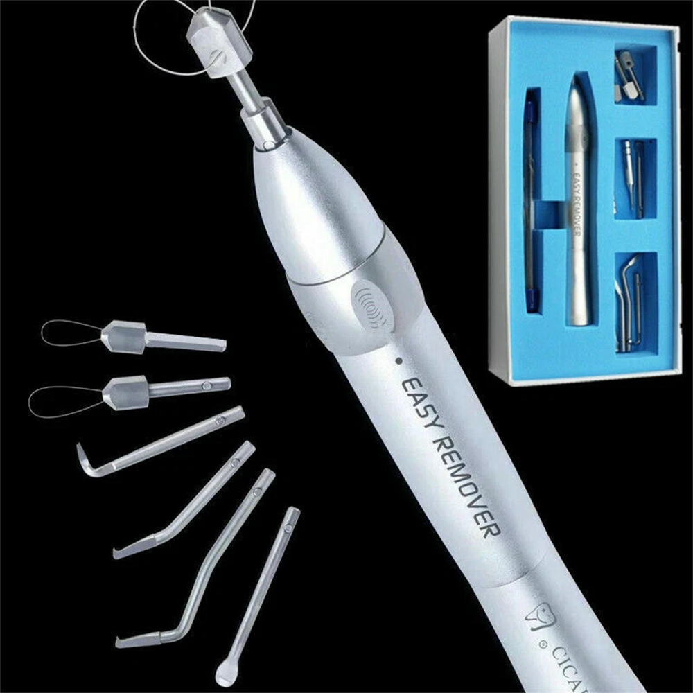 CICADA Dental Automatic Crown Remover Bridge Remover with 7 Pieces Tips