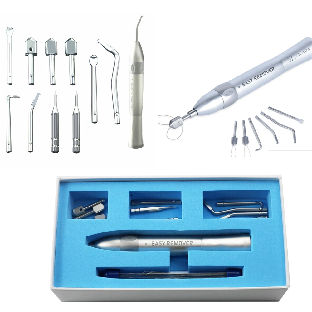 CICADA Dental Automatic Crown Remover Bridge Remover with 7 Pieces Tips