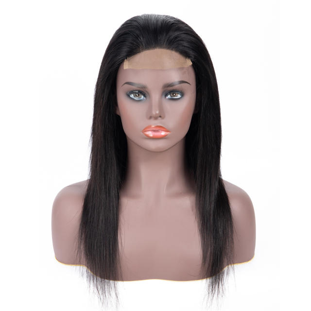 4x4  Lace closure wig Hair Wig Virgin Hair Human Hair Straight Wave Lace wigs