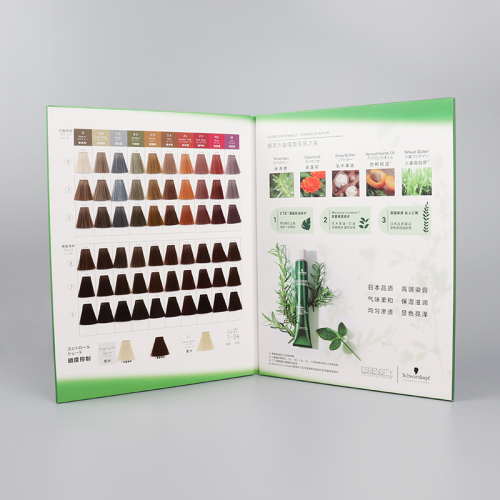 Hair color book