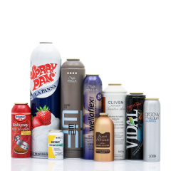 Monolithic aluminum can