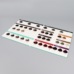 Hair color chart