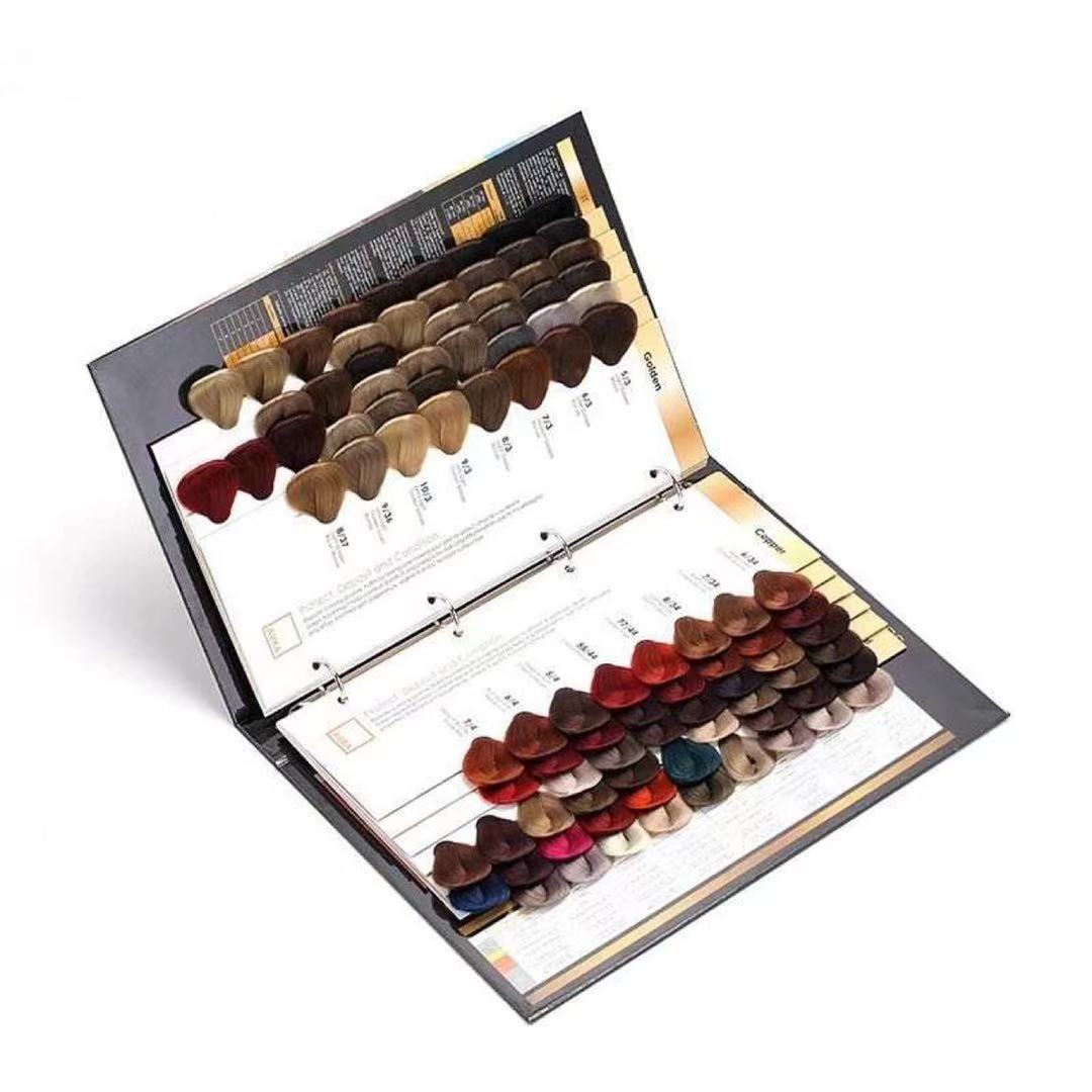 Hair color chart