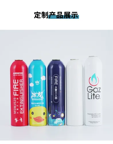 500ml aluminume can with valve
