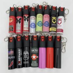 Hot sale wholesale bulk high quality Portable Mini 20ml pepper spray