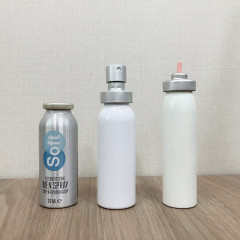 Oral spray aluminum can
