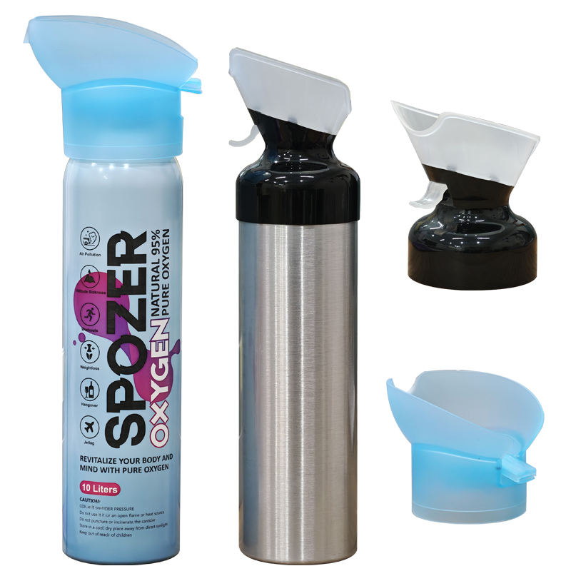 Wholesale 5L 10L Portable Aerosol Cans Portable Oxygen Canister with Mask