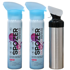 Wholesale Metal Aerosol Cans Custom Logo Aluminum Oxygen Aerosol Bottle Empty Refillable Aerosol Spray Can
