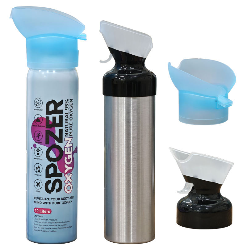 Custom 1000ml 200ml 250ml Fashion Printed Oxygen Refillable Pharmaceutical Empty Aluminum Aerosol Can