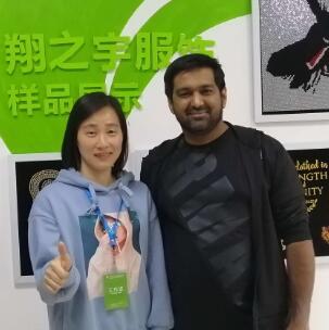 Customer visiting