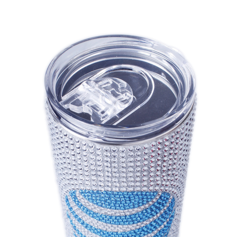 Rhinestone Water Bottle Accept Custom