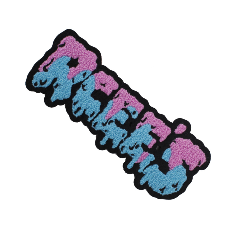 Pink 1908 AKA Large Chenille Patches