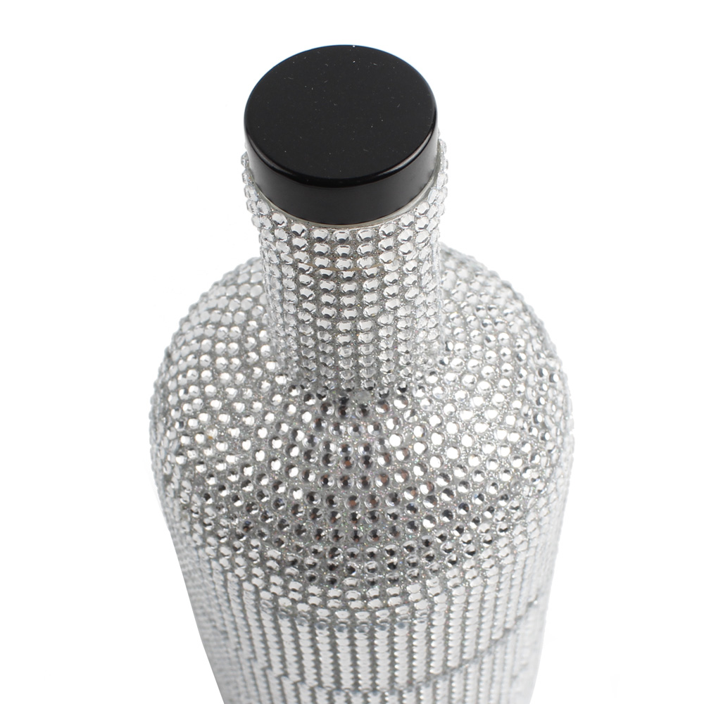 Tai Chi Rhinestone Wine Bottle