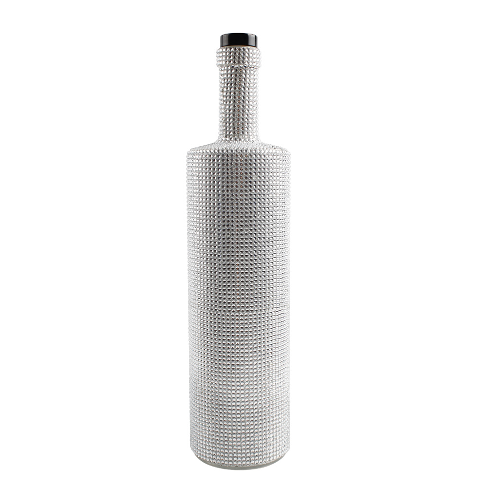 Tai Chi Rhinestone Wine Bottle