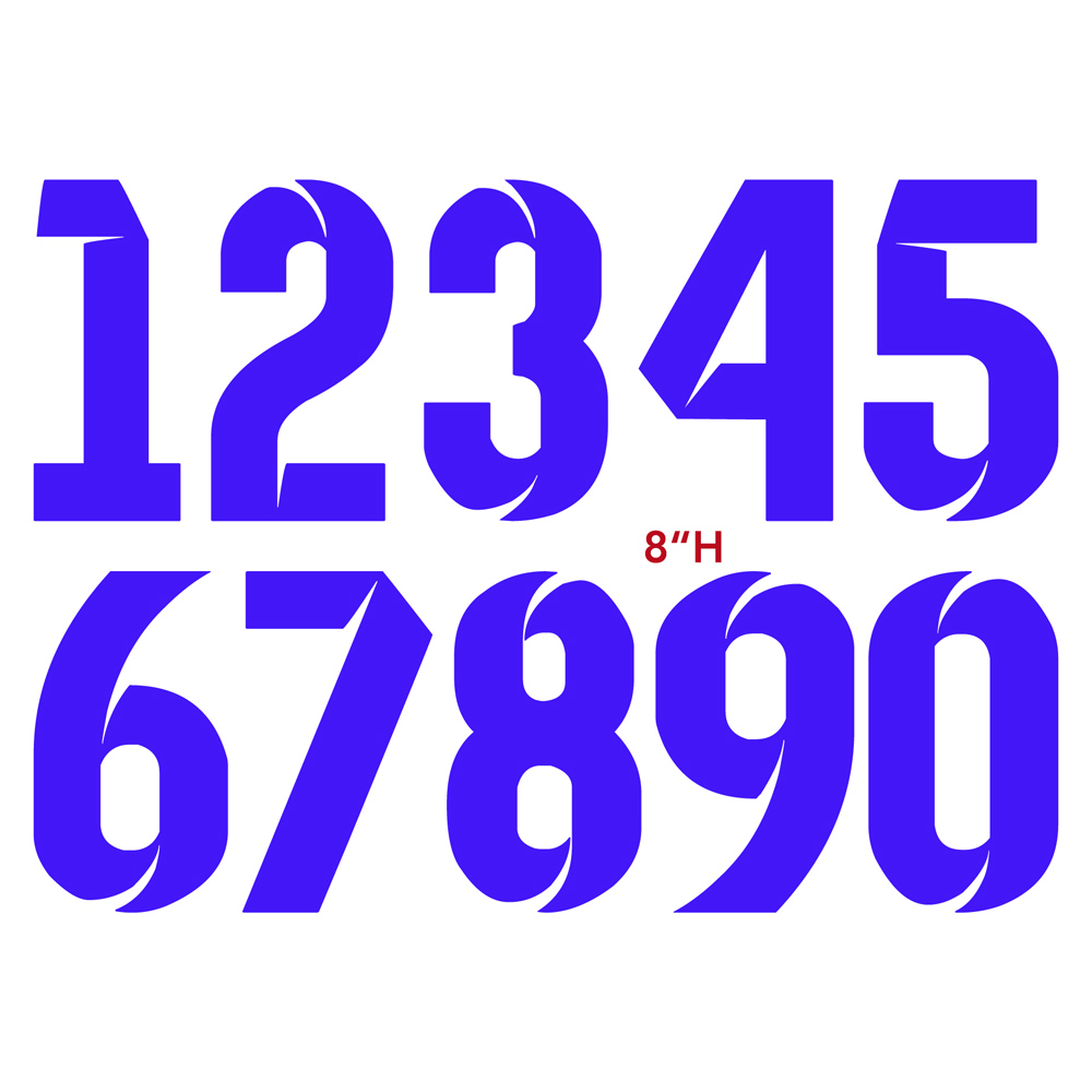Silk Screen Transfer Jersey Number