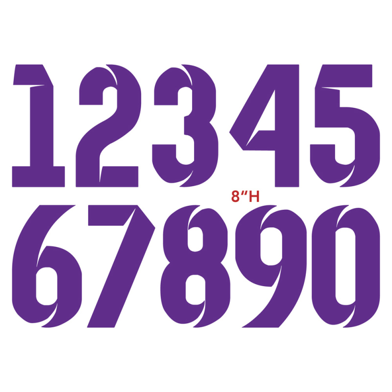 Silk Screen Transfer Jersey Number