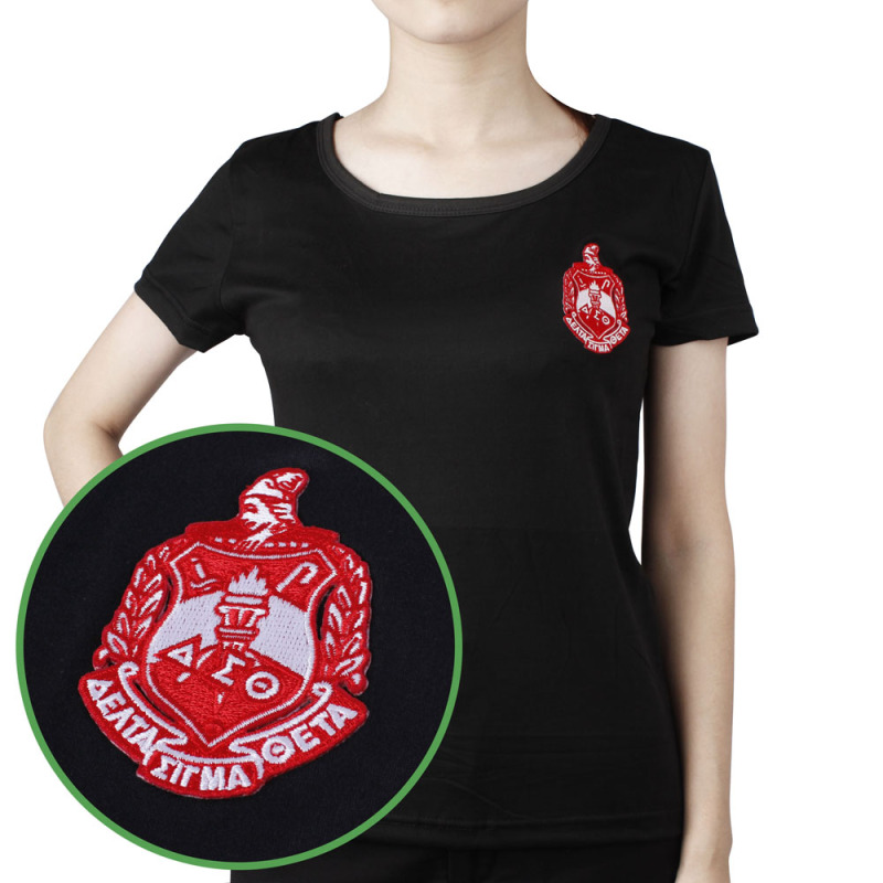 Delta Sigma Theta Embroidery Patch