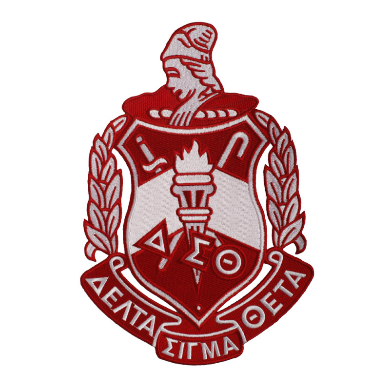 Delta Sigma theta Embroidery Patches