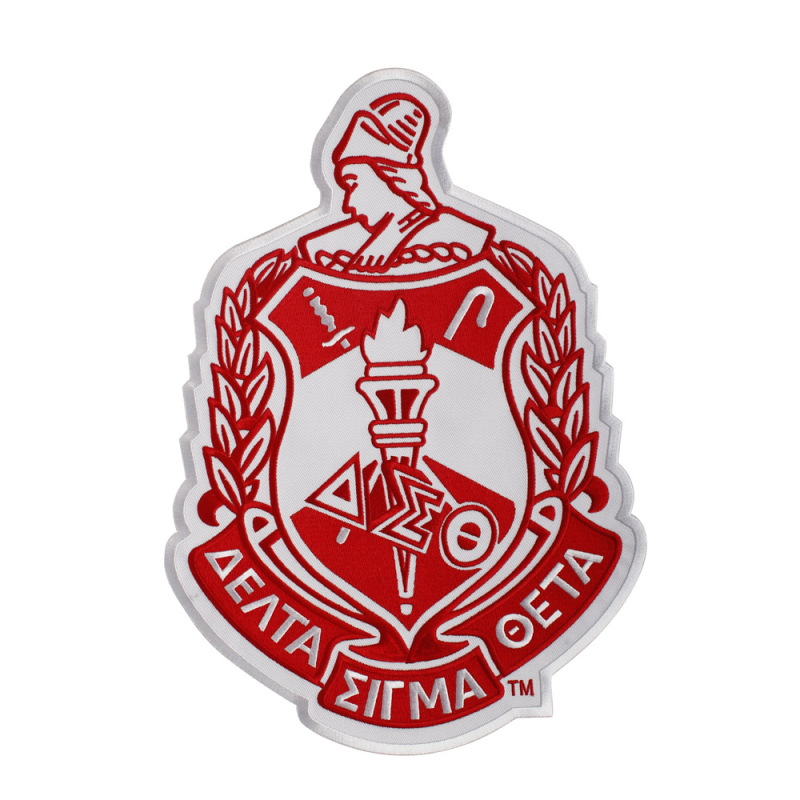 Delta Sigma theta Embroidery Patches