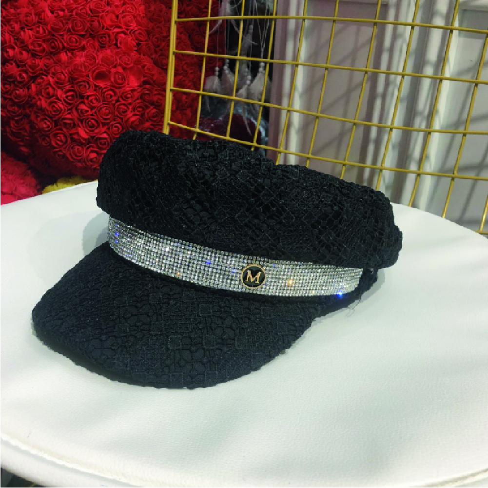 Rhinestone Hat With Custom Logo