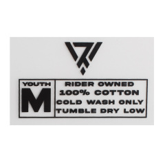 Silk Screen Transfer Size Wash Label Custom