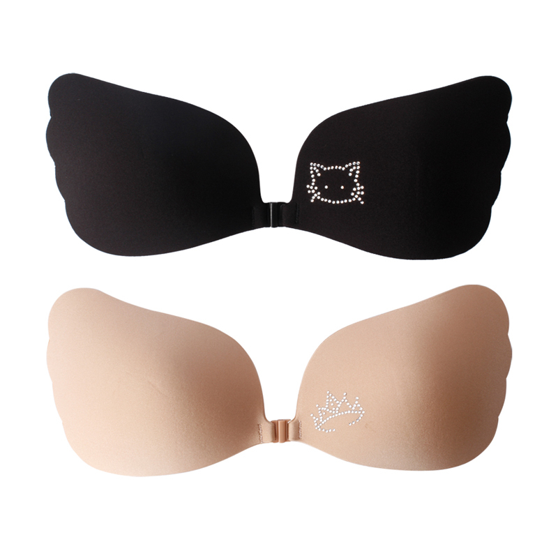 Rhinestone Invisible Bra