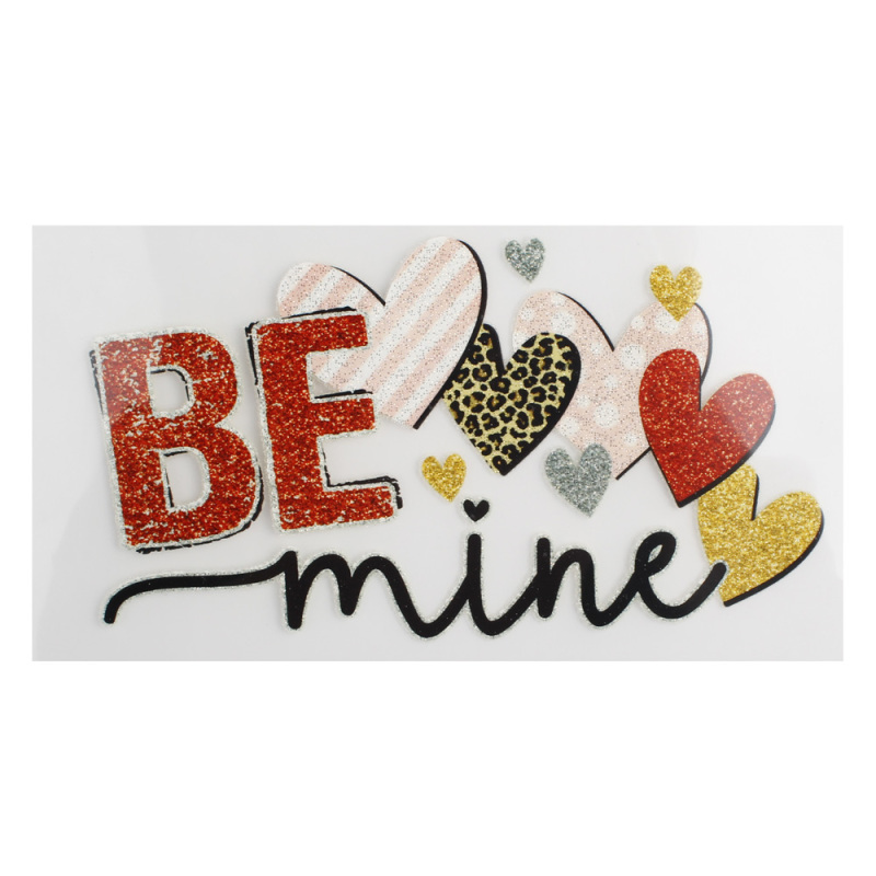 Glitter Heat Transfer Custom Design