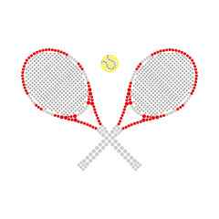 Sport Series Crystal Rhinestone Logo
