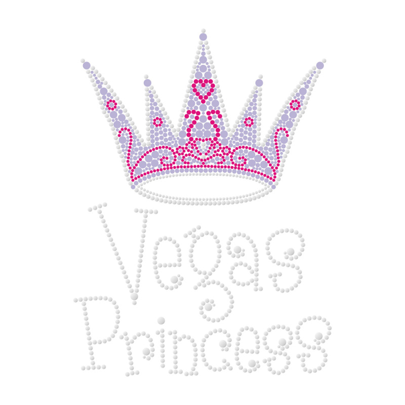 Ribbon Rhinestone Transfer Motif Bling