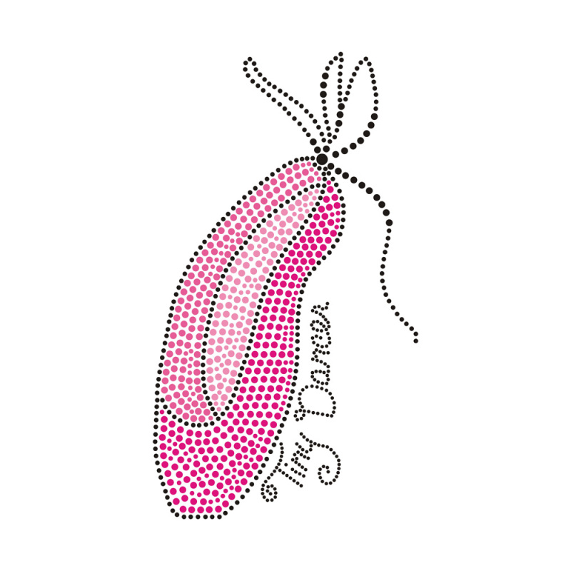 High Heel Shoe Series Rhinestone Transfer Bling