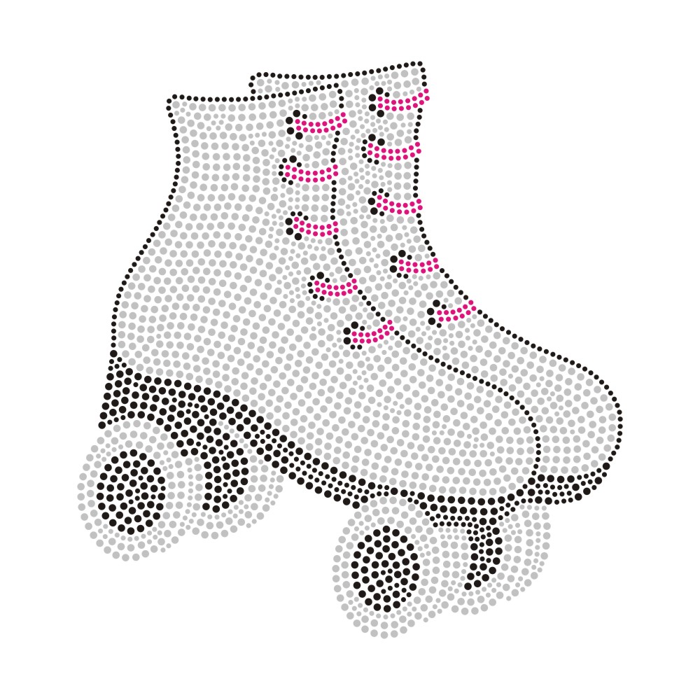 Sport Series Crystal Rhinestone Logo