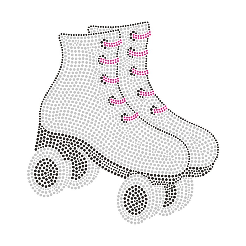 Sport Series Crystal Rhinestone Logo