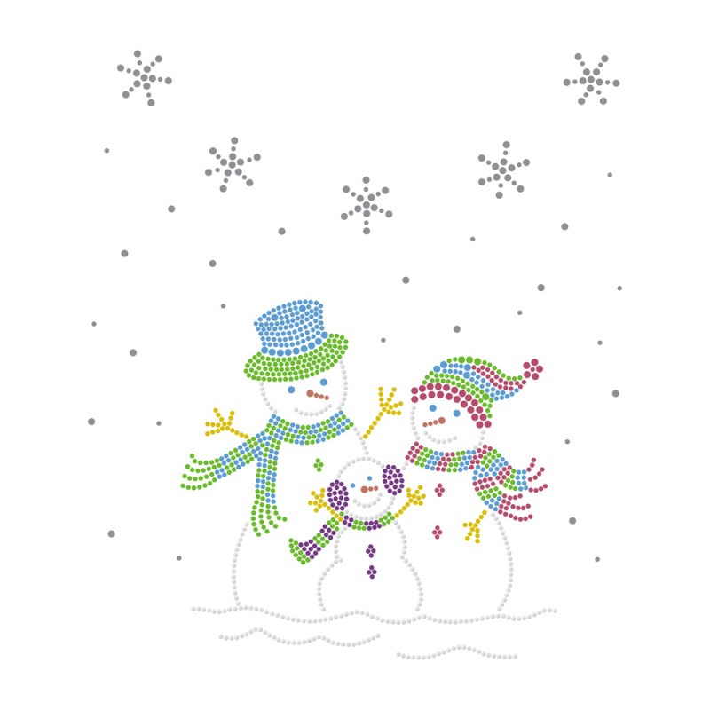 Merry Christmas Series Rhinestone Motif Bling