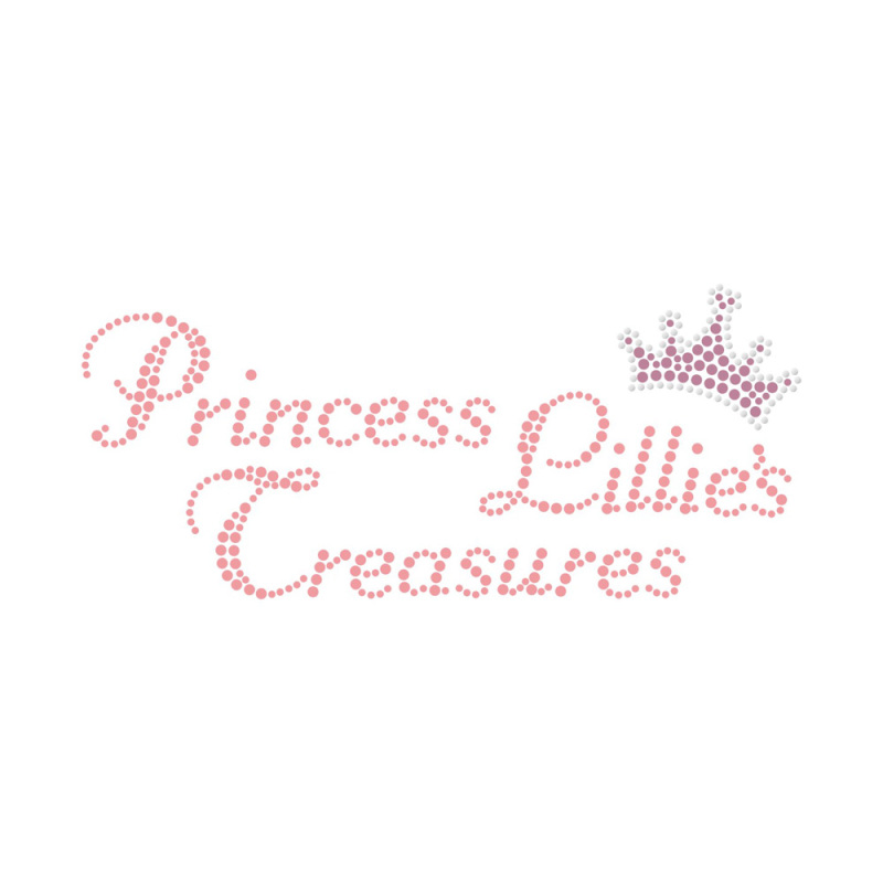 Bling Crown Series Rhinestone Iron On Transfer