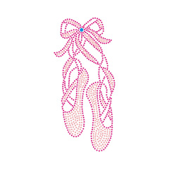 Dance Series Rhinestone Iron On Hot Fix Transfer Bling