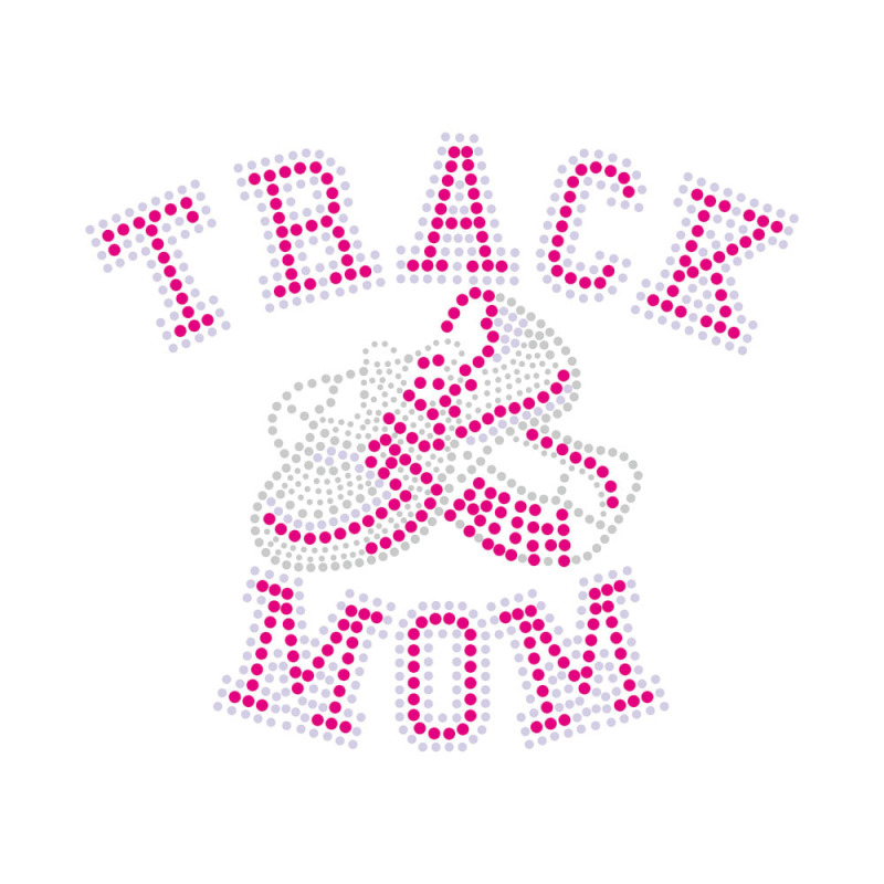 School Dance Rhinestone Heat Transfer Bling Crystal Hotfix
