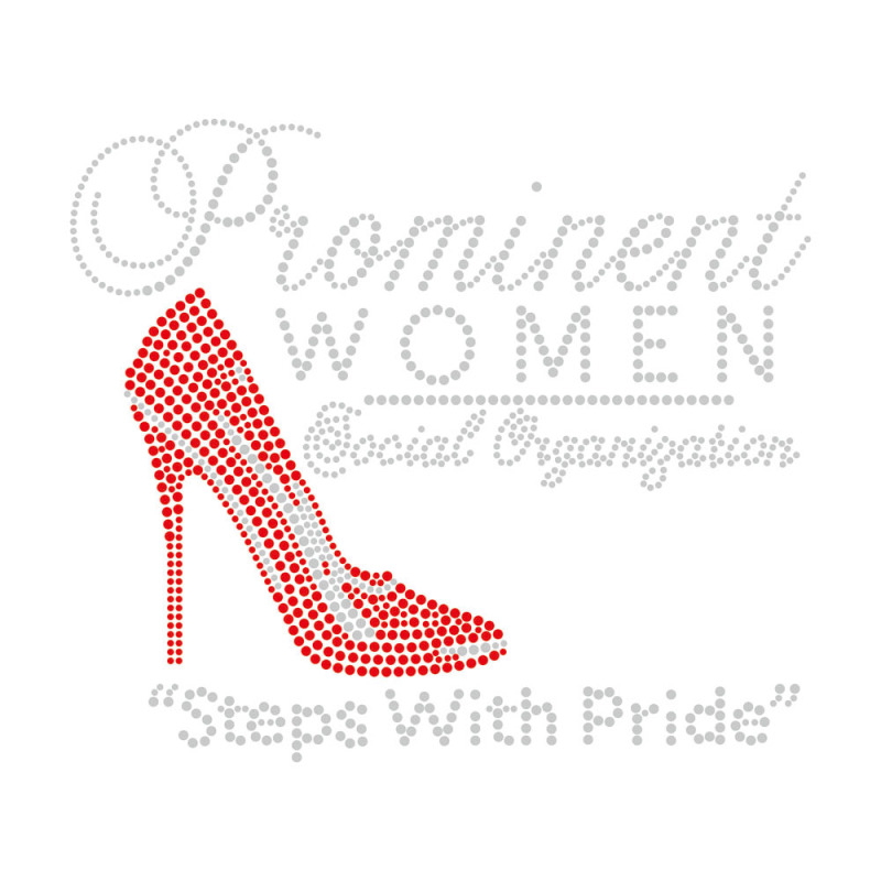 Prominent women Iris The Hooters Rhinestone Heat Transfer