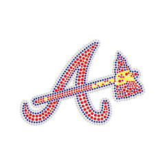 Letter Rhinestone Heat Transfer Bling For T-shirt
