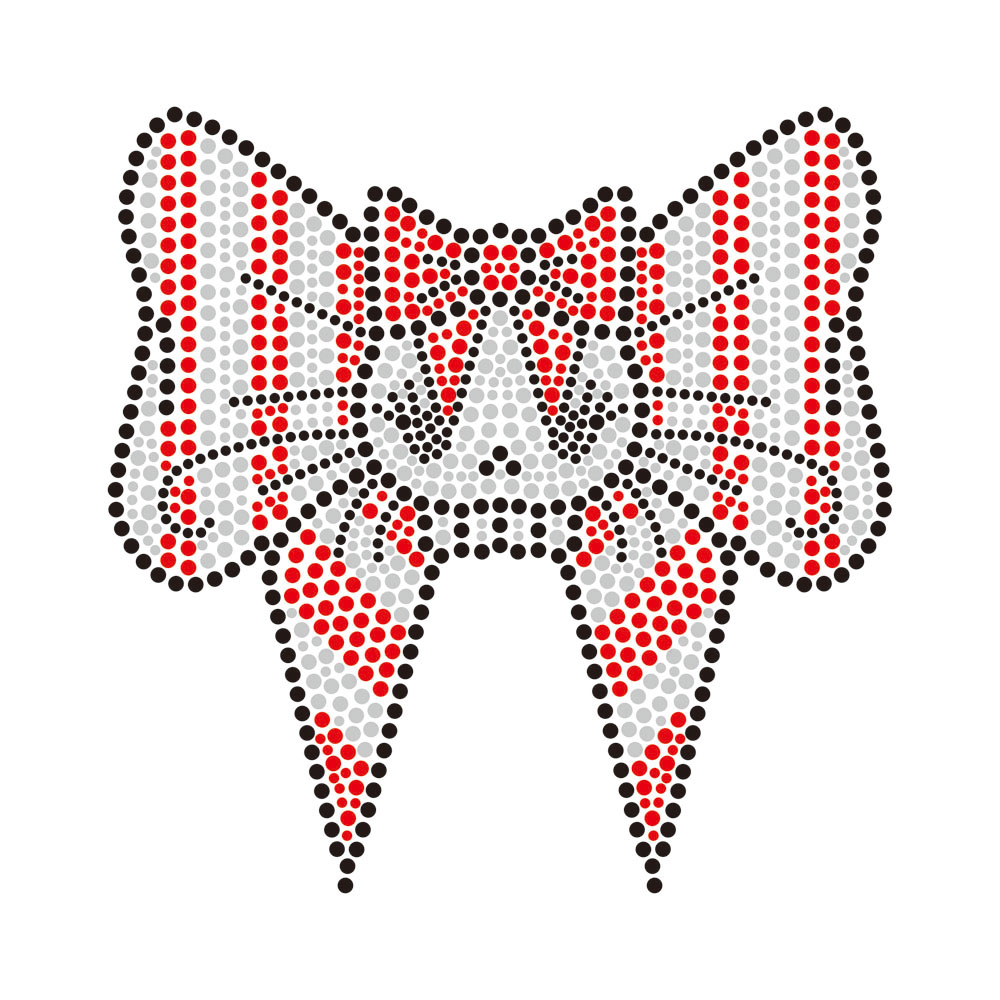 Dragon Design Rhinestone Transfer Bling Iron On Patch