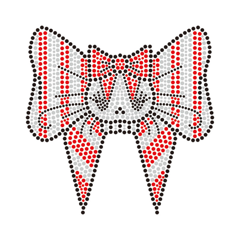 Dragon Design Rhinestone Transfer Bling Iron On Patch