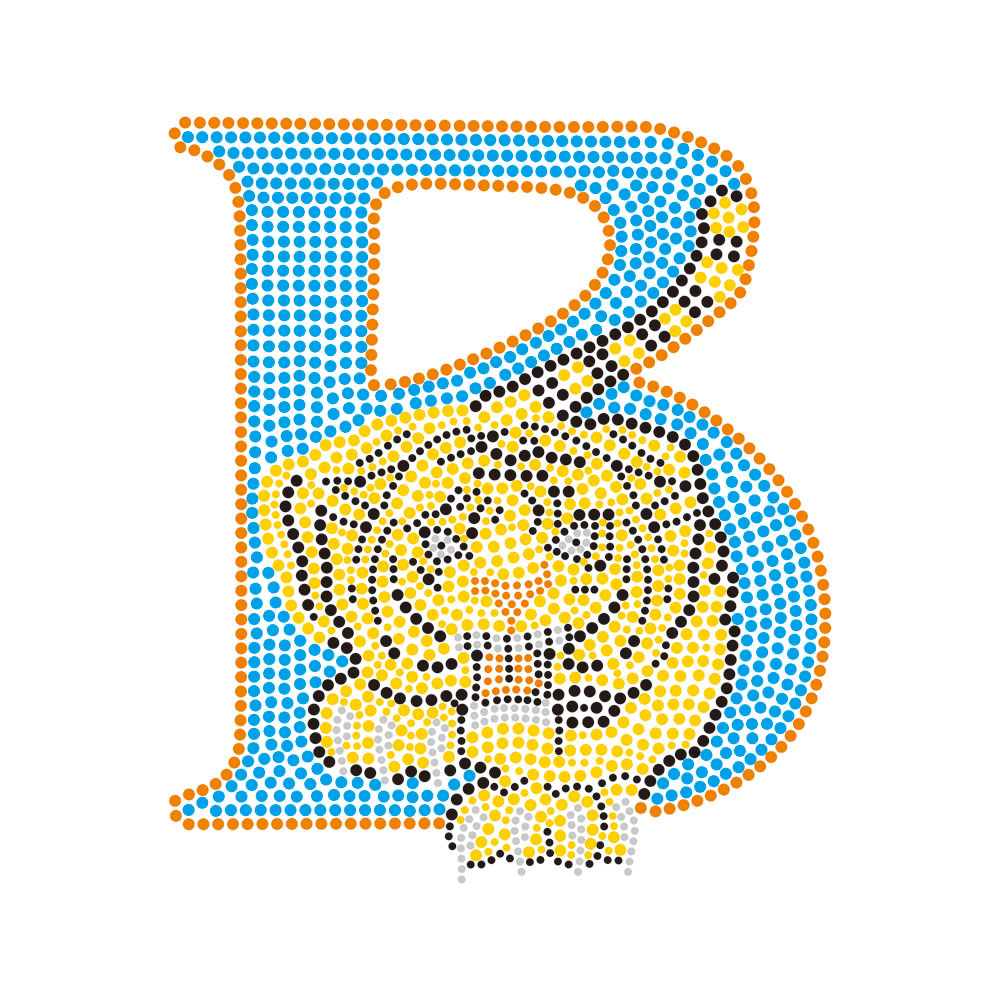 Paw Dog Lion Animal Rhinestone Transfer Bling