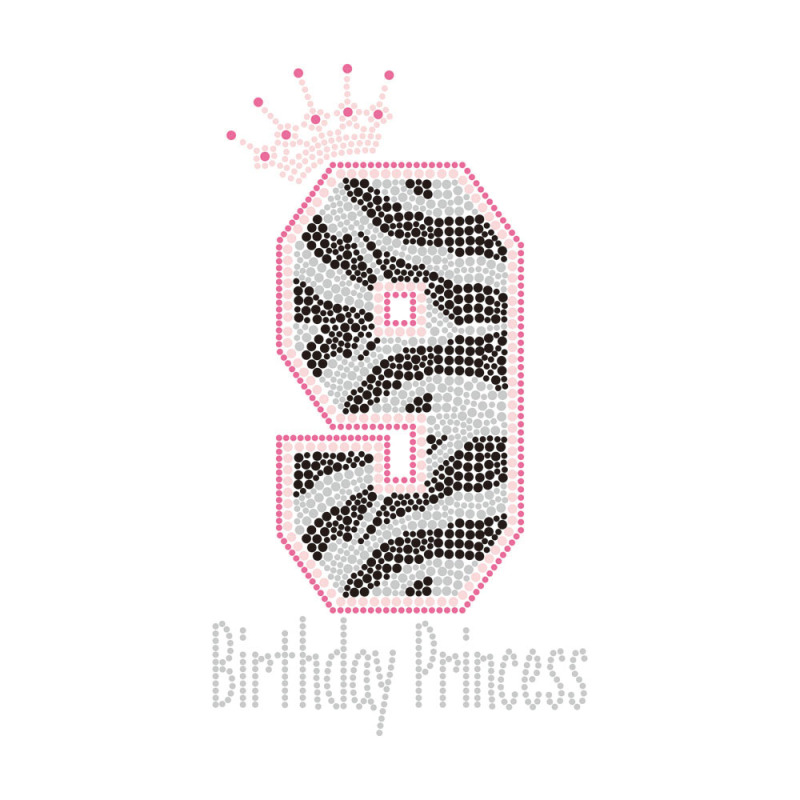 Letter Rhinestone Heat Transfer Bling For T-shirt