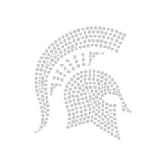 Football Team Logo Rhinestone Heat Transfer Bling Iron On