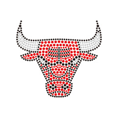 Basketball Team Logo Rhinestone Heat Transfer Bling Crystal Hot Fix Iron On Patches