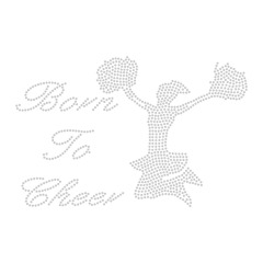 School Dance Rhinestone Heat Transfer Bling Crystal Hotfix
