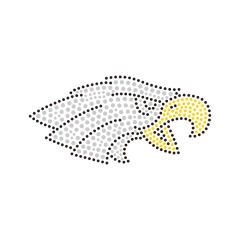 Eagle Bee Snake Bling Design Rhinestone Heat Transfer Custom Motif